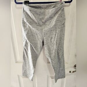 Gray Capri Leggings